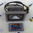 BS venkovní barevná LED žárovka (reflektor) 10 W IP65 s dálkovým ovladačem