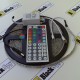 BS RGB barevný LED pásek voděodolný 5 m 300 LED 3528 IR DO 44 tlačítek zdroj