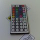 Programovatelné IR dálkové ovládání k RGB LED páskům, 44 tlačítek, regulátor
