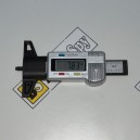 Digitální LCD měřič hloubky dezénu pneumatiky a brzdových destiček