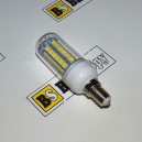 LED žárovka E14 230 V 5 W 48 LED 5050 SMD pure white (6000 - 6500 K)