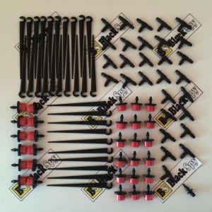 SET Zahradní zavlažovací systém 25 m se 30 nastavitelnými tryskami - mikrozavlažování