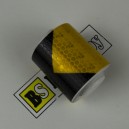 Páska reflexní samolepící oranžovo-černá šipka, šířka 5 cm x 3 metry
