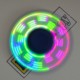 Fidget spinner s barevnými LED diodami 18 měnících se obrazců