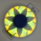 Fidget spinner s barevnými LED diodami 18 měnících se obrazců
